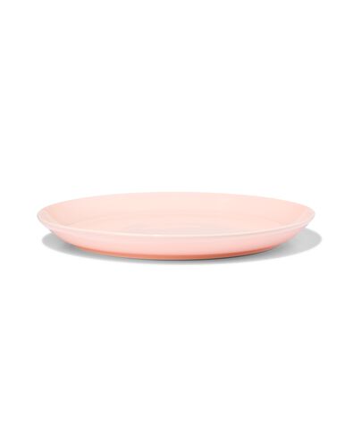 Frühstücksteller, Ø 21 cm, Kombigeschirr, New Bone China, rosa - 9650026 - HEMA