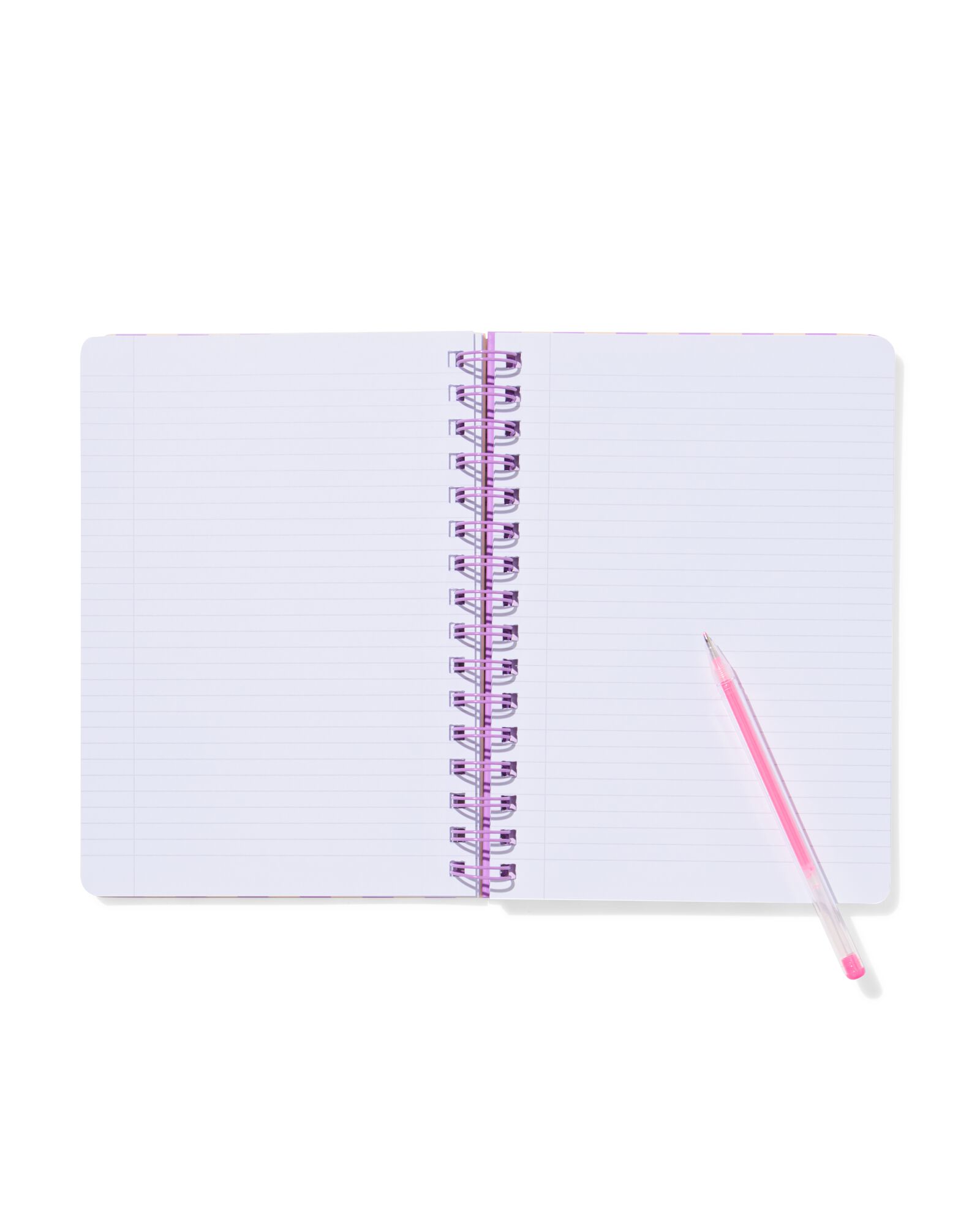 Notizbuch A5 liniert mit Streifen - 14144404 - HEMA