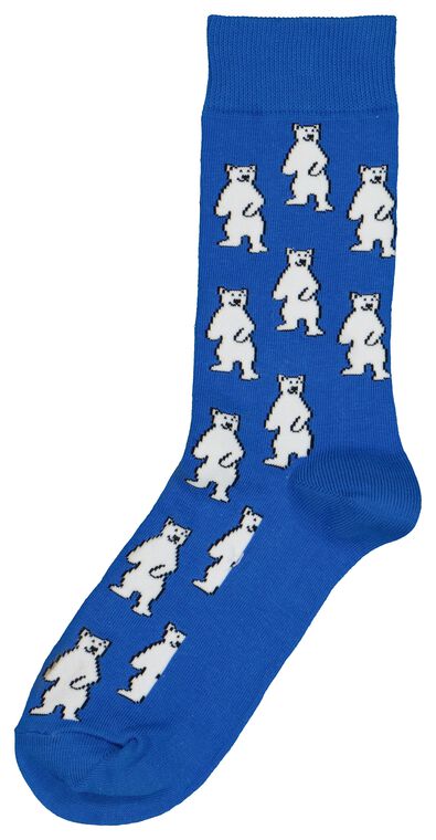 Herren-Socken, Eisbären blau - 1000019916 - HEMA