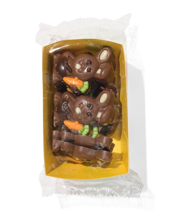 lapins chocolat au lait 150g - 24242204 - HEMA