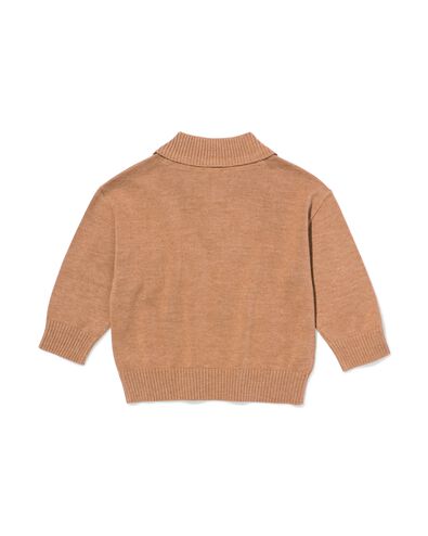 pull b&eacute;b&eacute; polo marron marron - 33169370BROWN - HEMA
