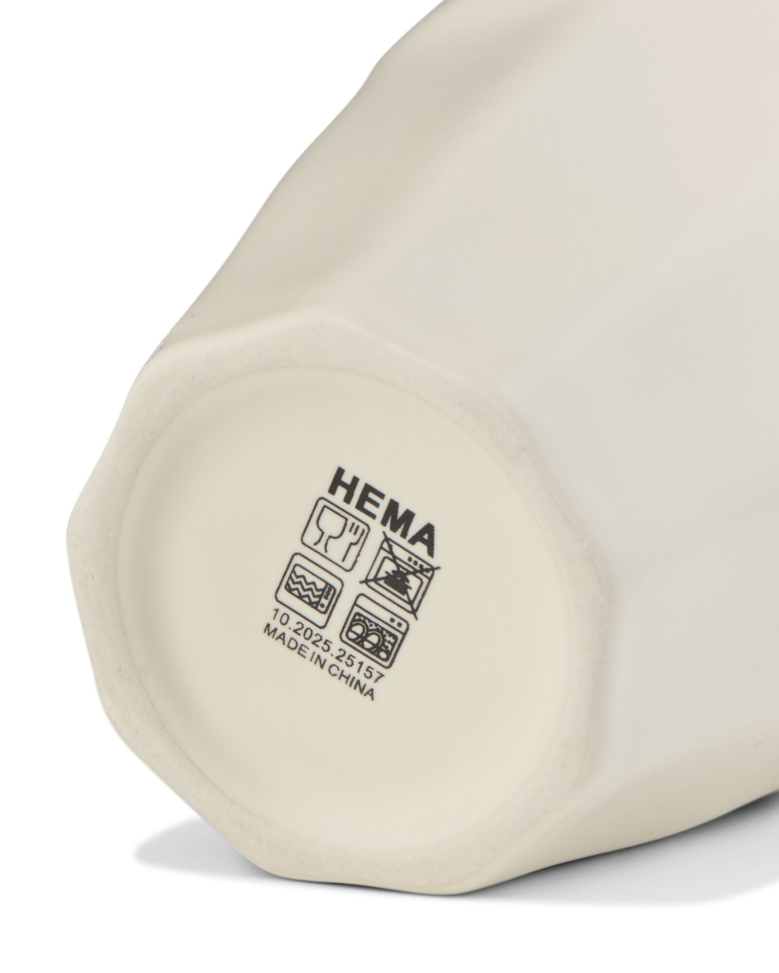 Espressotasse 90 ml, Mirabeau, Steingut, beige - 80660335 - HEMA