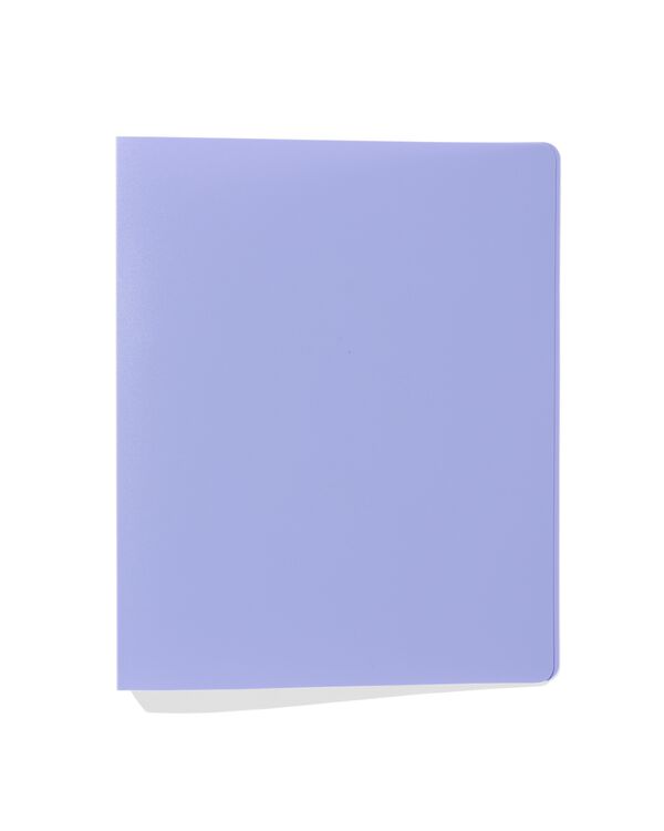 classeur 2&nbsp;anneaux A4 souple bleu - 14850115 - HEMA