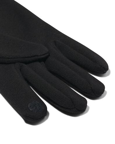 gants touchscreen noir S/M - 16460176 - HEMA