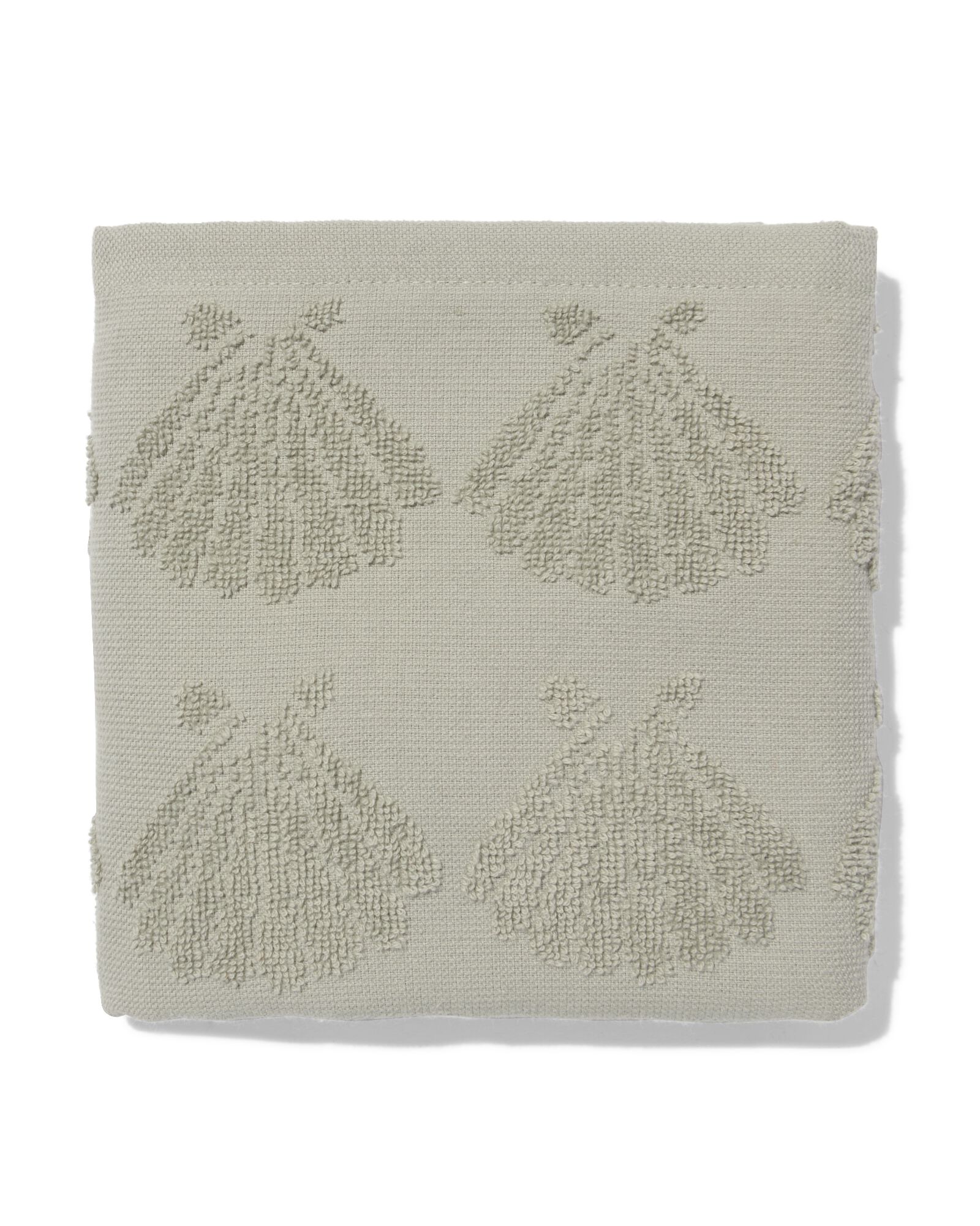 essuie-mains 50x50cm coton coquillage - 5400091 - HEMA