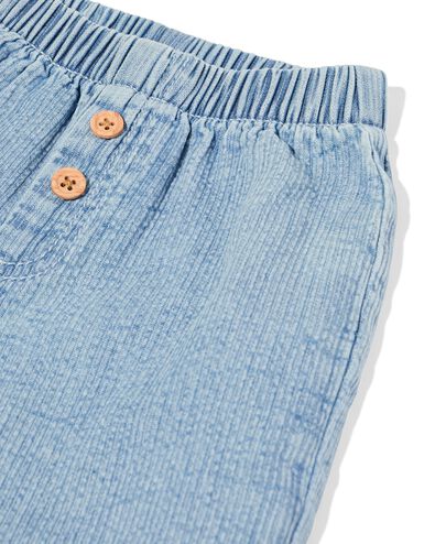 newborn broek comfy fit denim denim - 33445020DENIM - HEMA