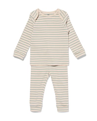 pyjama b&eacute;b&eacute; &eacute;volutif blanc cass&eacute; blanc cass&eacute; - 33377740OFFWHITE - HEMA