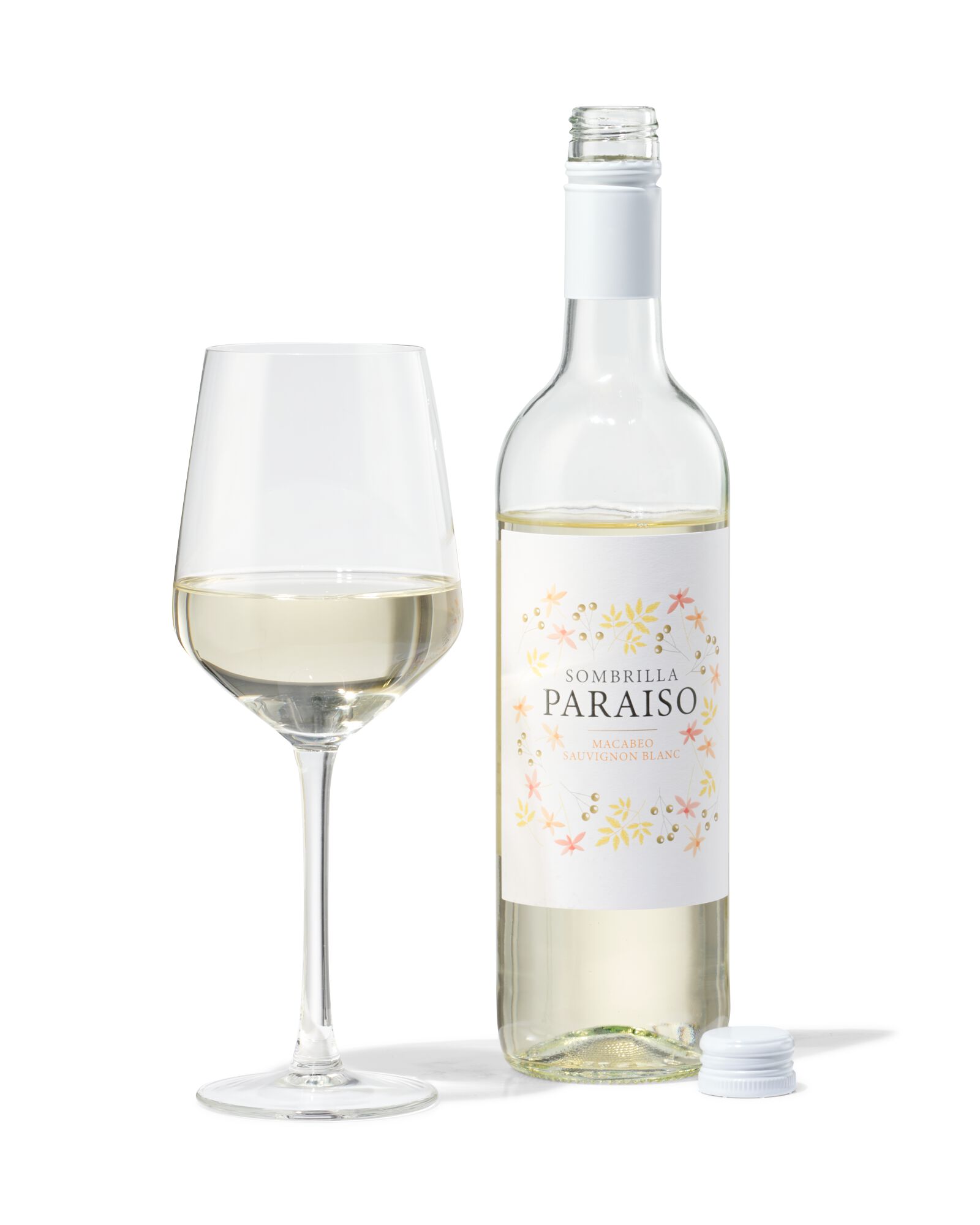 Sombrilla Paraiso macabeo sauvignon blanc 750ml - 17370024 - HEMA