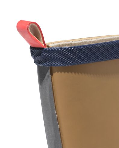 kinderregenlaars kleurblokken blauw blauw blauw - 18460320BLUE - HEMA