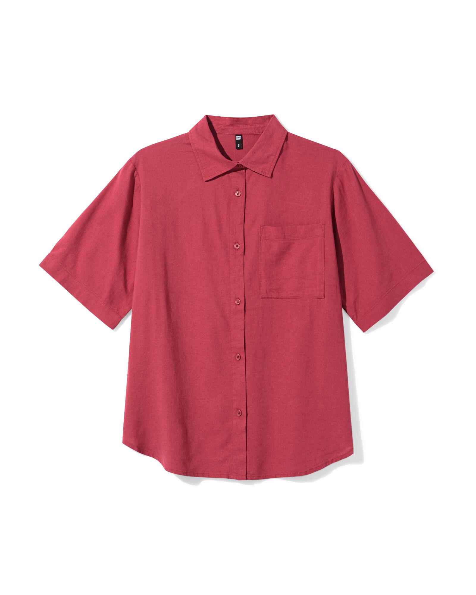damesblouse Lizzy rood rood - 36211540RED - HEMA
