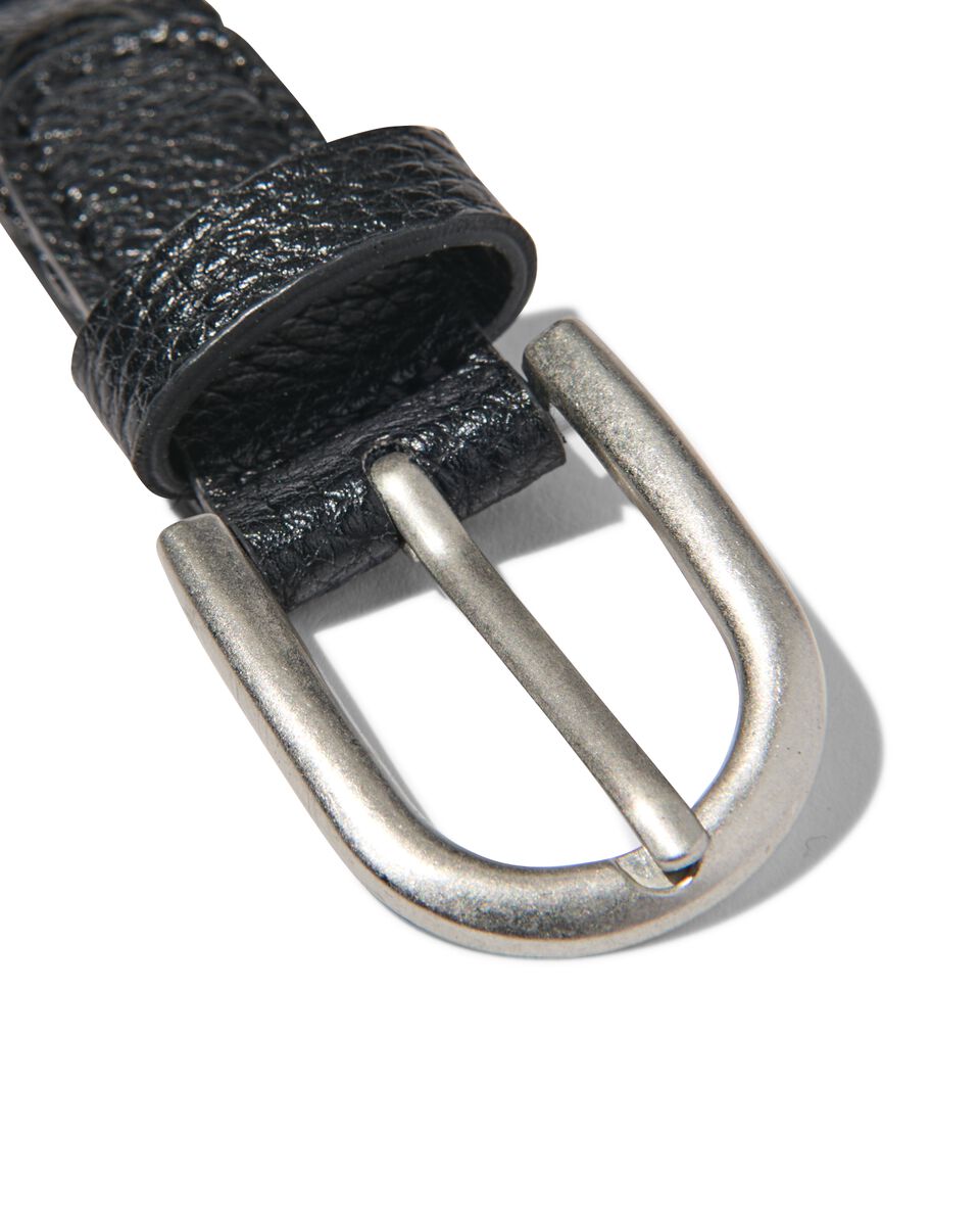 ceinture tressée femme 2cm noir noir - 1000029986 - HEMA