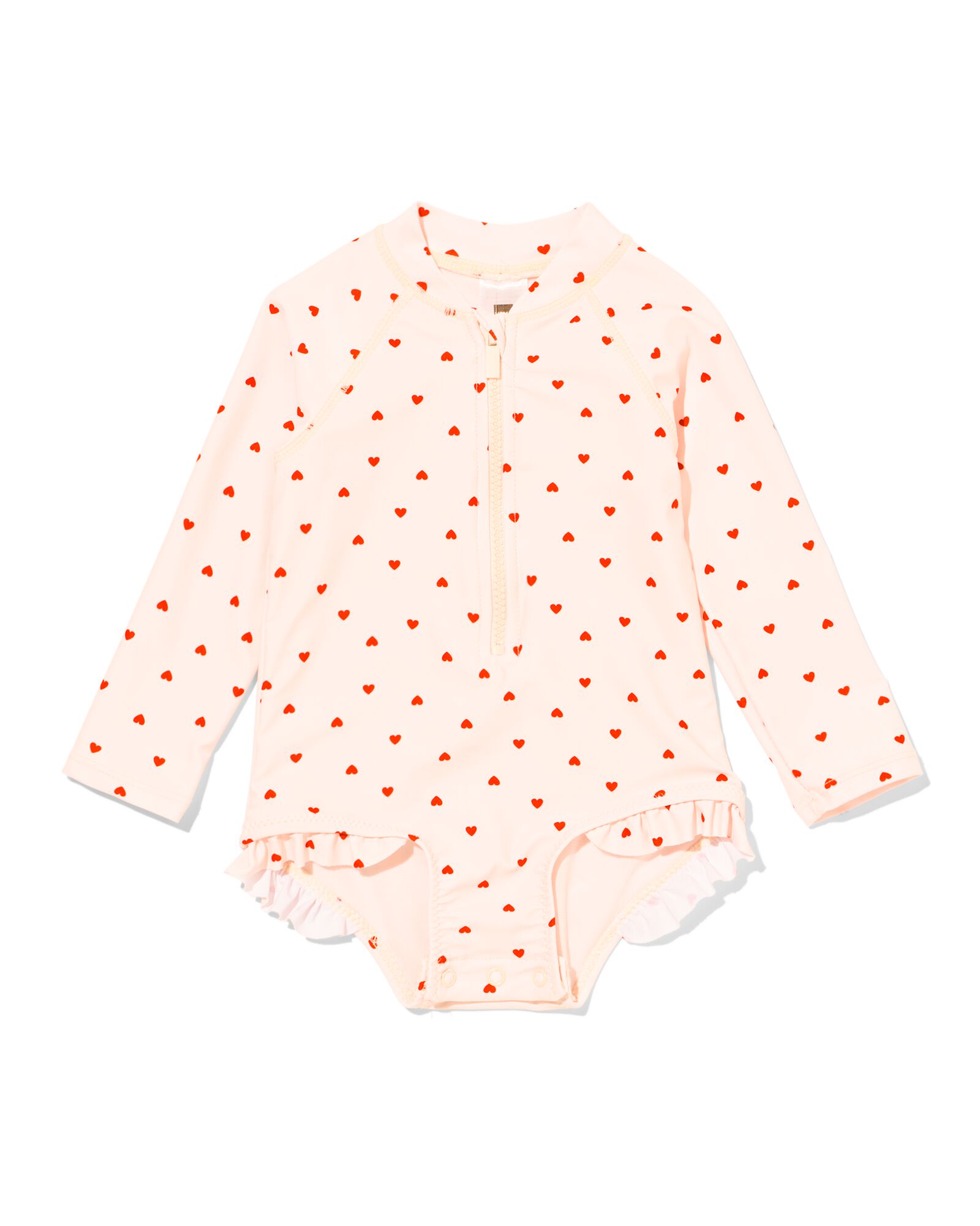 maillot de bain b&eacute;b&eacute; petits c&oelig;urs blanc cass&eacute; blanc cass&eacute; - 33200755OFFWHITE - HEMA