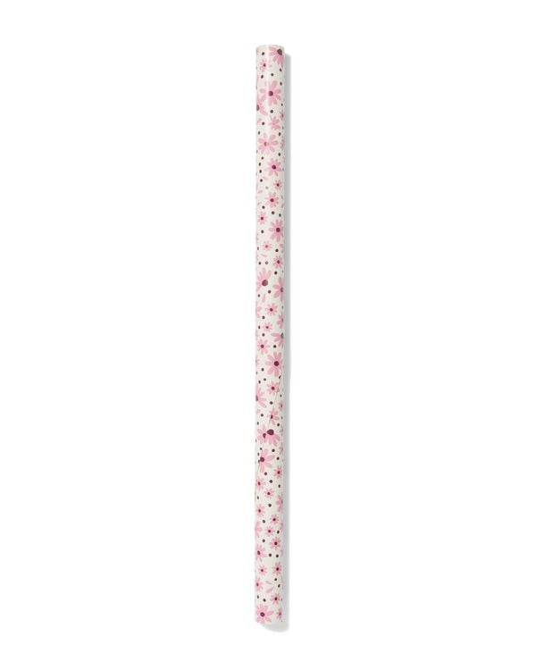 cadeaupapier 200x70cm bloemen - 14701188 - HEMA
