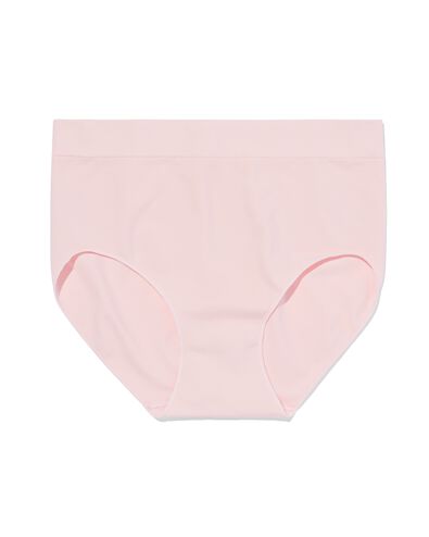 Damen-Taillenslip, nahtlos, aus Mikrofaser hellrosa hellrosa - 19602944LIGHTPINK - HEMA
