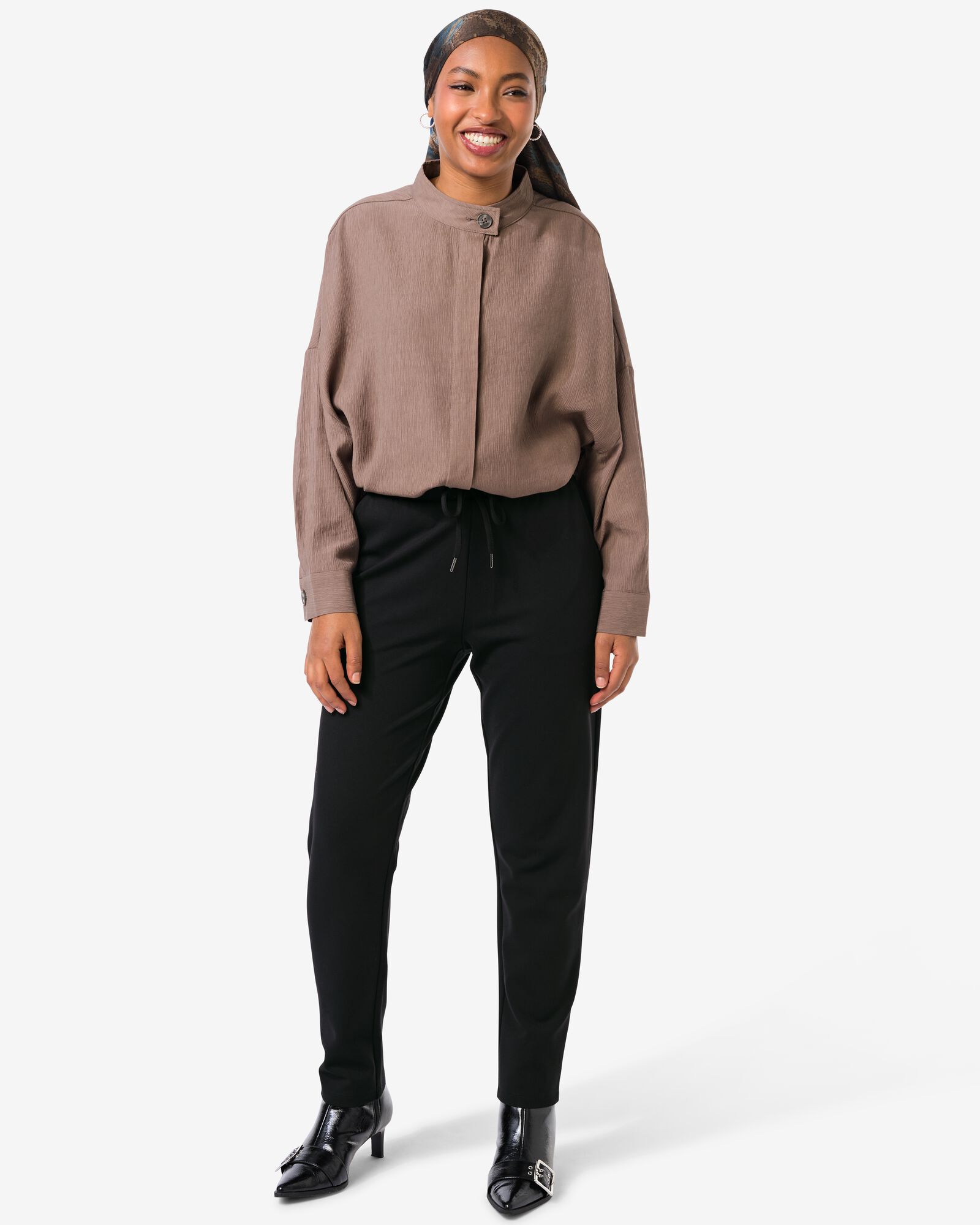damesbroek Wendy  zwart zwart - 36208070BLACK - HEMA