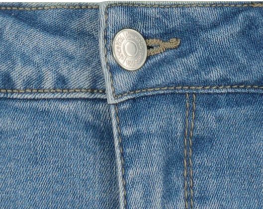 Damen-Jeansshorts hellblau hellblau - 1000019587 - HEMA