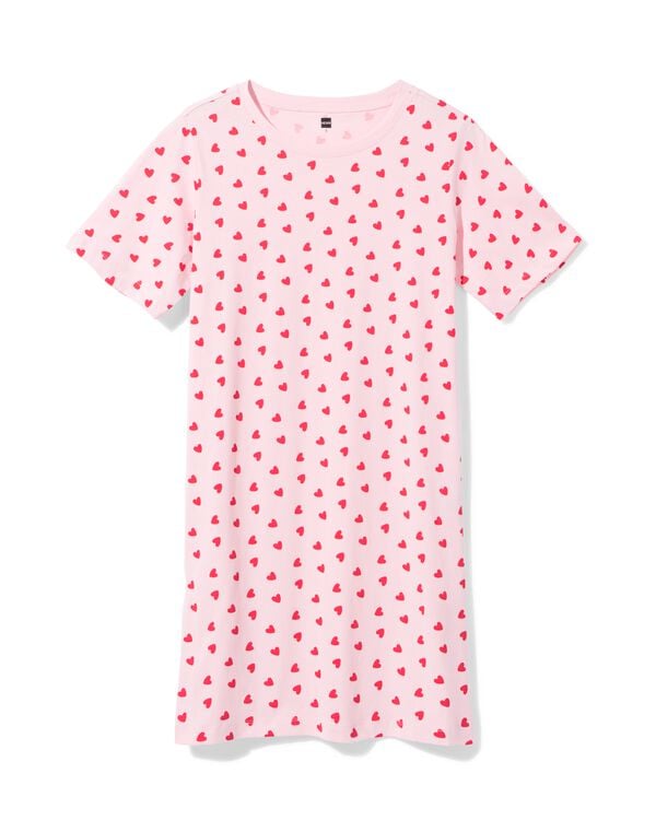 damesnachthemd Fiona moederdag roze roze - 23401345PINK - HEMA