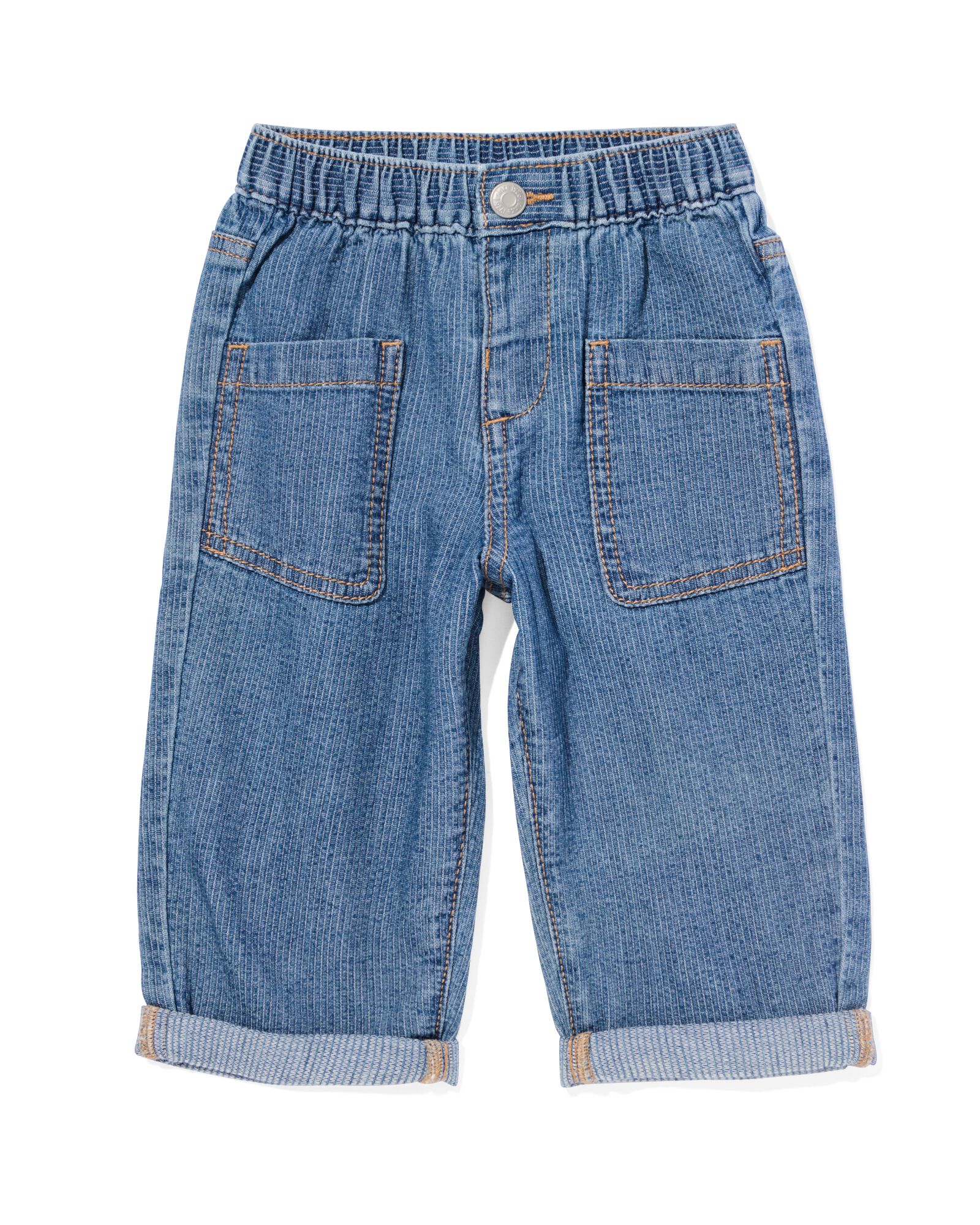 babybroek comfy fit denim denim - 33173970DENIM - HEMA