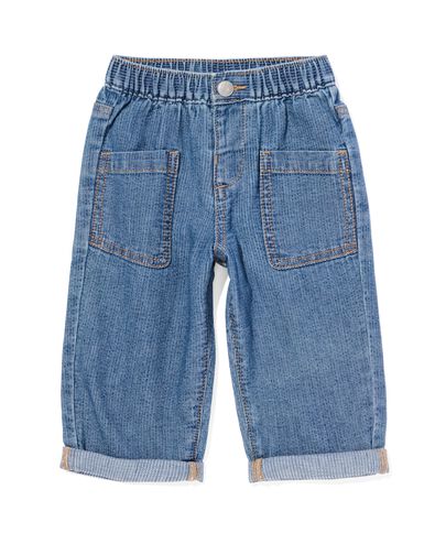babybroek comfy fit denim denim - 33173970DENIM - HEMA