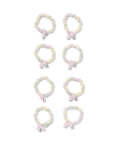 8 bracelets bonbon arc-en-ciel - 10200042 - HEMA