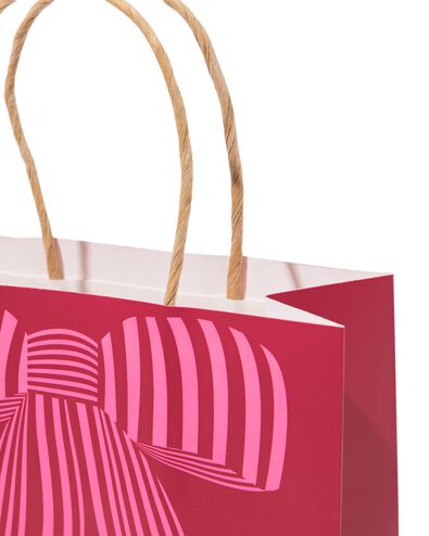 sac cadeau 7x17x15cm n&oelig;uds - 2 pi&egrave;ces - 25700096 - HEMA