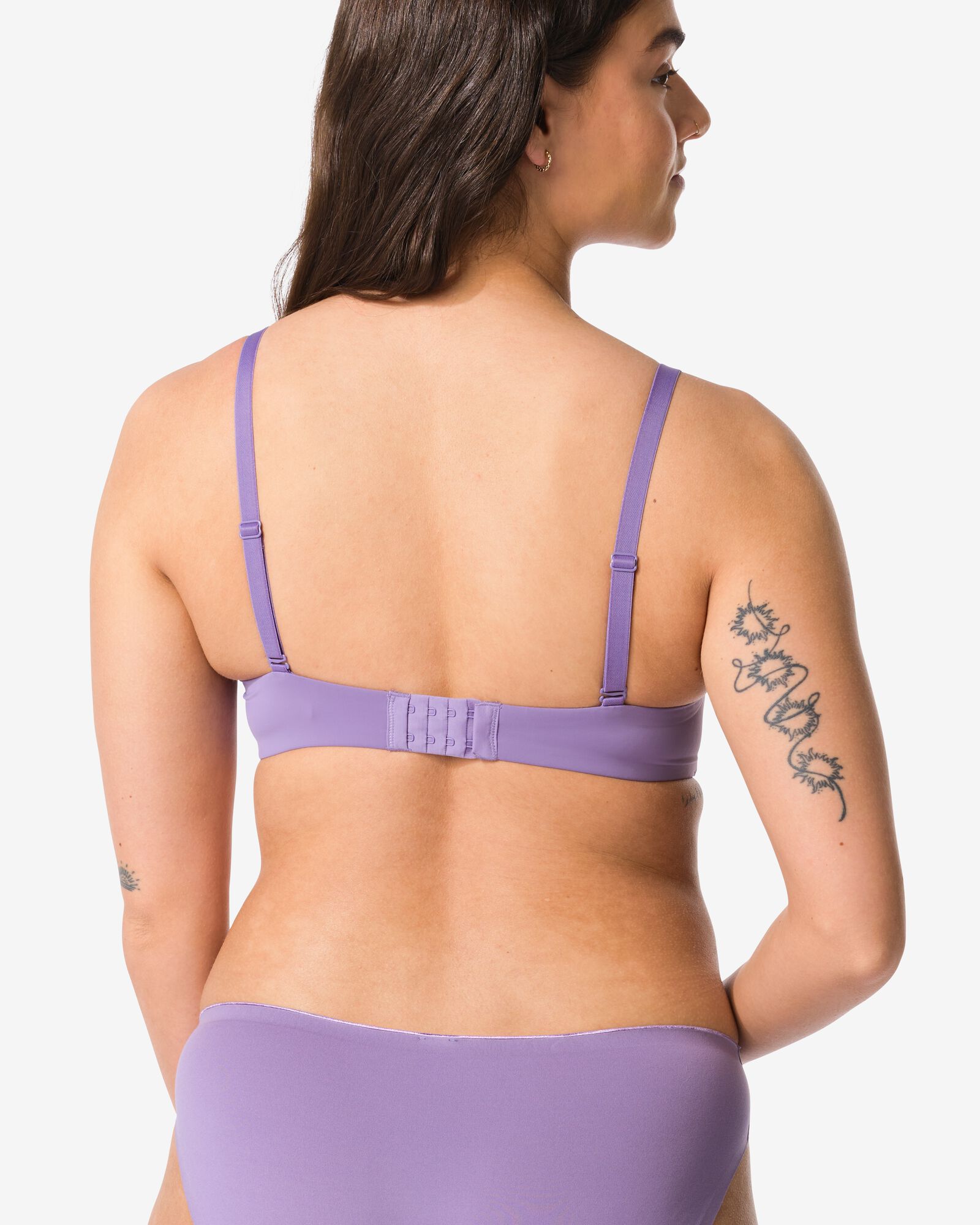 Vorgeformter BH ohne Bügel aus recycelter Mikrofaser helllila helllila - 21800818LIGHTPURPLE - HEMA