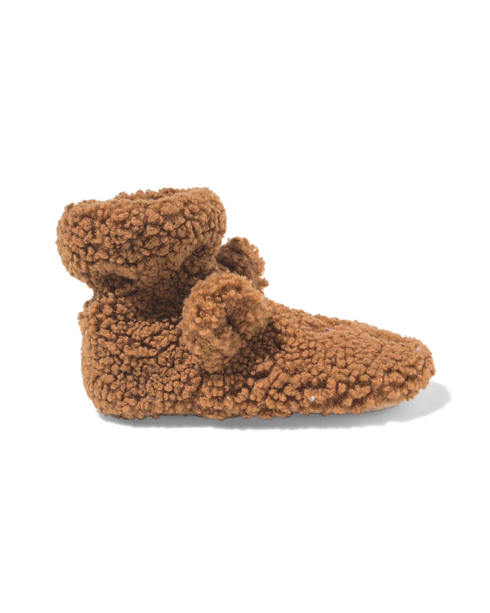 chaussons b&eacute;b&eacute; teddy chien marron marron - 33200405BROWN - HEMA