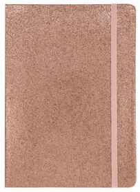 notitieboek A5 gelinieerd roze - 14120052 - HEMA