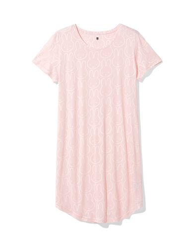 nijntje damesnachthemd jersey lichtroze lichtroze - 23401445LIGHTPINK - HEMA