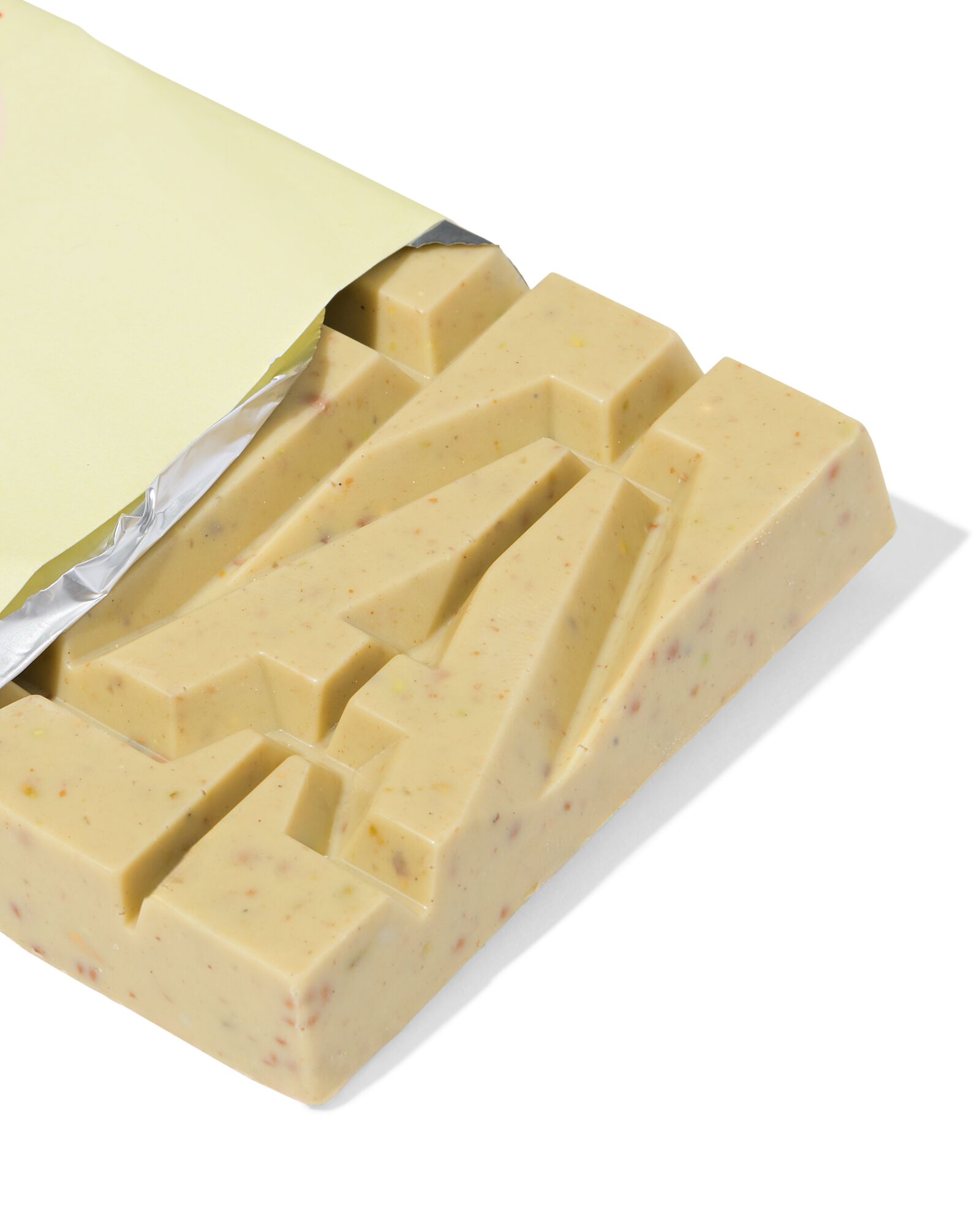 chocoladereep wit pistache 180g - 10350050 - HEMA