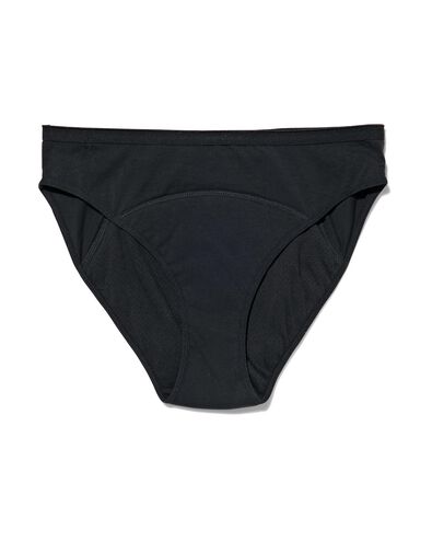 culotte menstruelle coton noir XL - 19681213 - HEMA