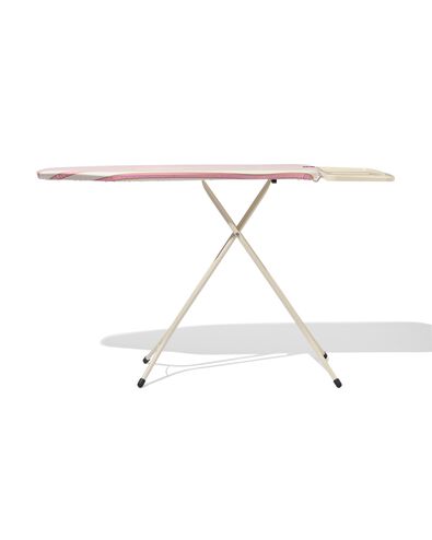 Brabantia strijkplank B voor stoomgenerator 124x38cm strepen roze - 20500264 - HEMA