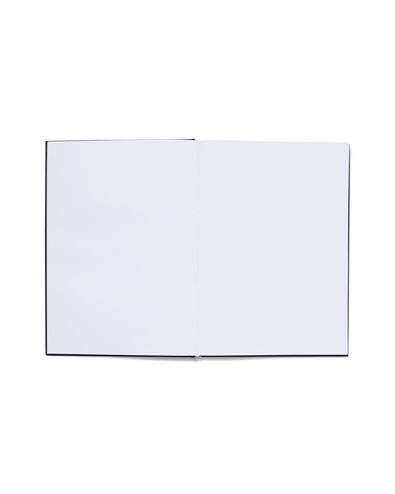 carnet vierge A4 noir - 14130023 - HEMA