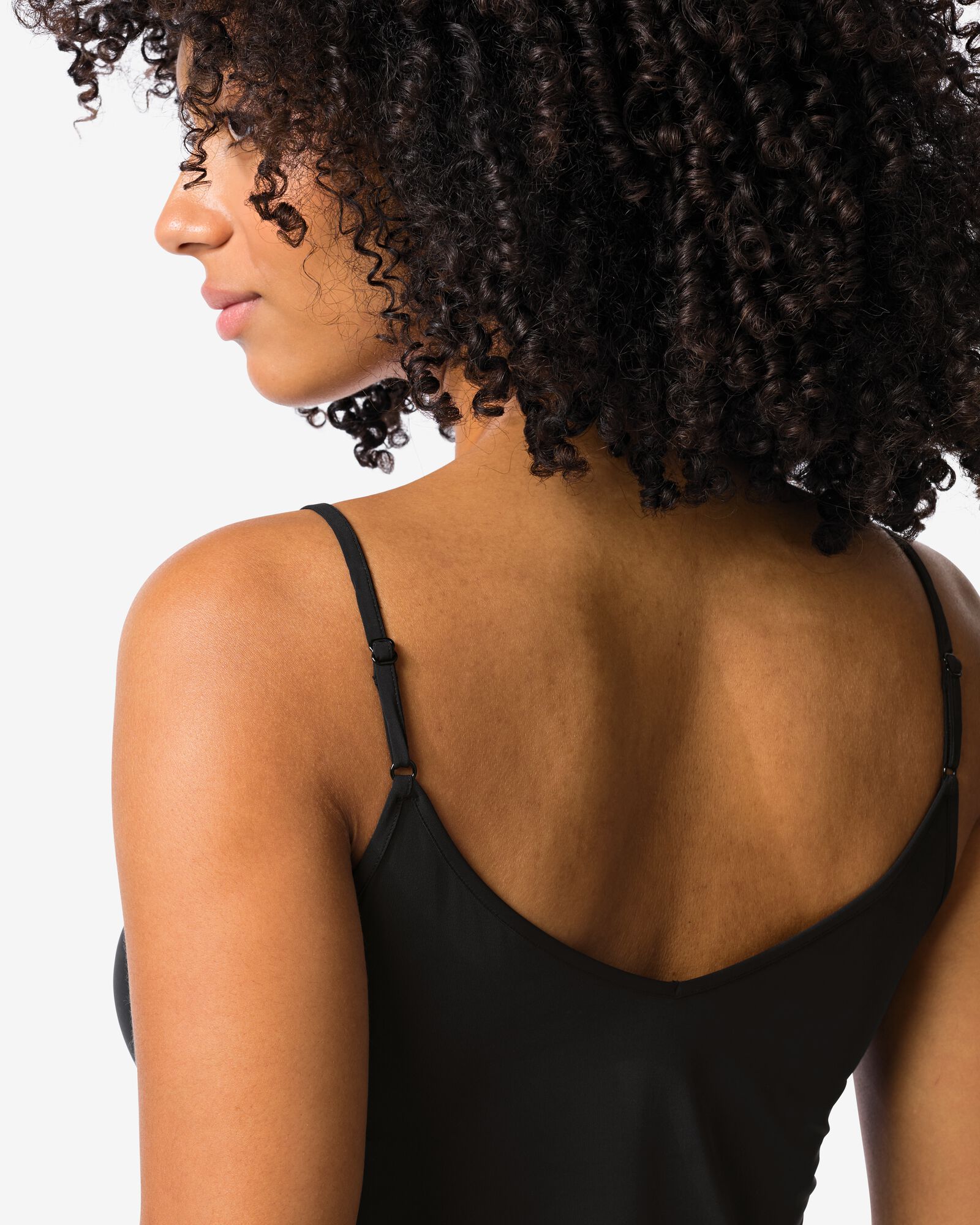 dames onderjurk zwart zwart - 1000024284 - HEMA