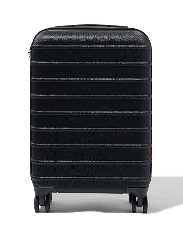 Koffer, ABS, 35 x 20 x 55 cm, schwarz - 18630023 - HEMA