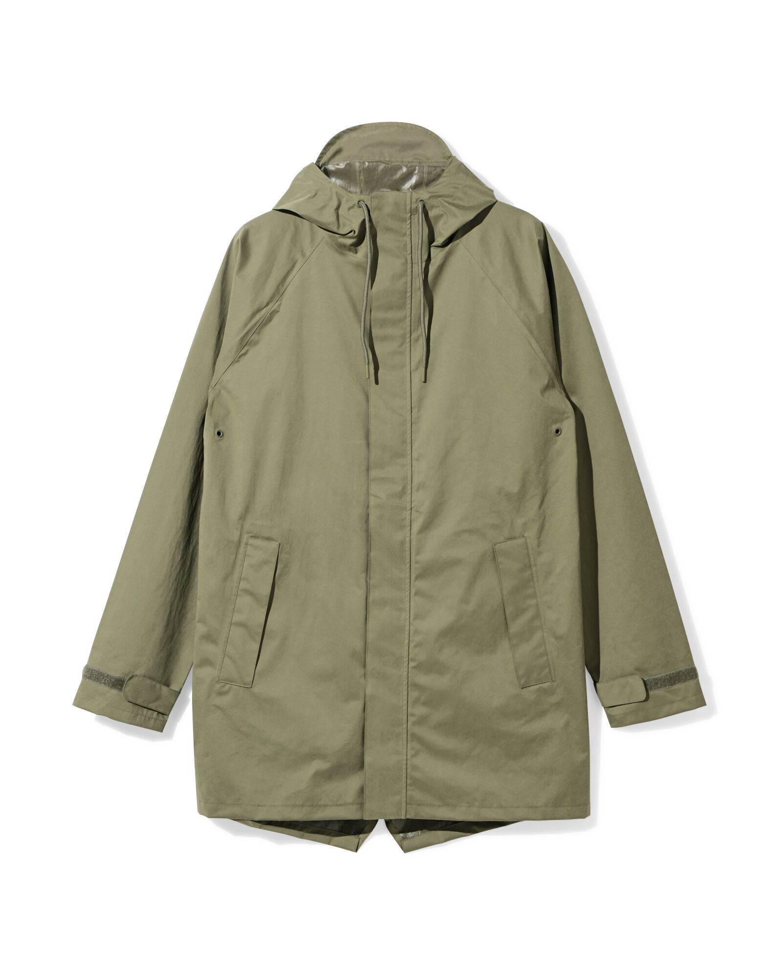 regenjas voor volwassenen khaki khaki - 34450070KHAKI - HEMA