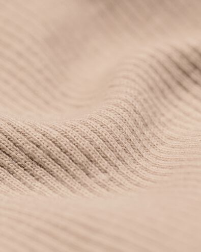 Damenshirt Clara, Ripp taupe - 36261345TAUPE - HEMA