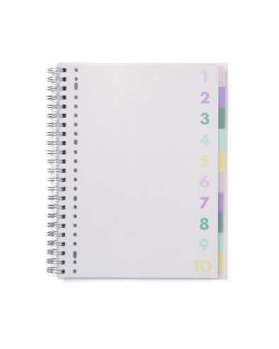 collegeblok 10-in-1 - A4 - 14130014 - HEMA