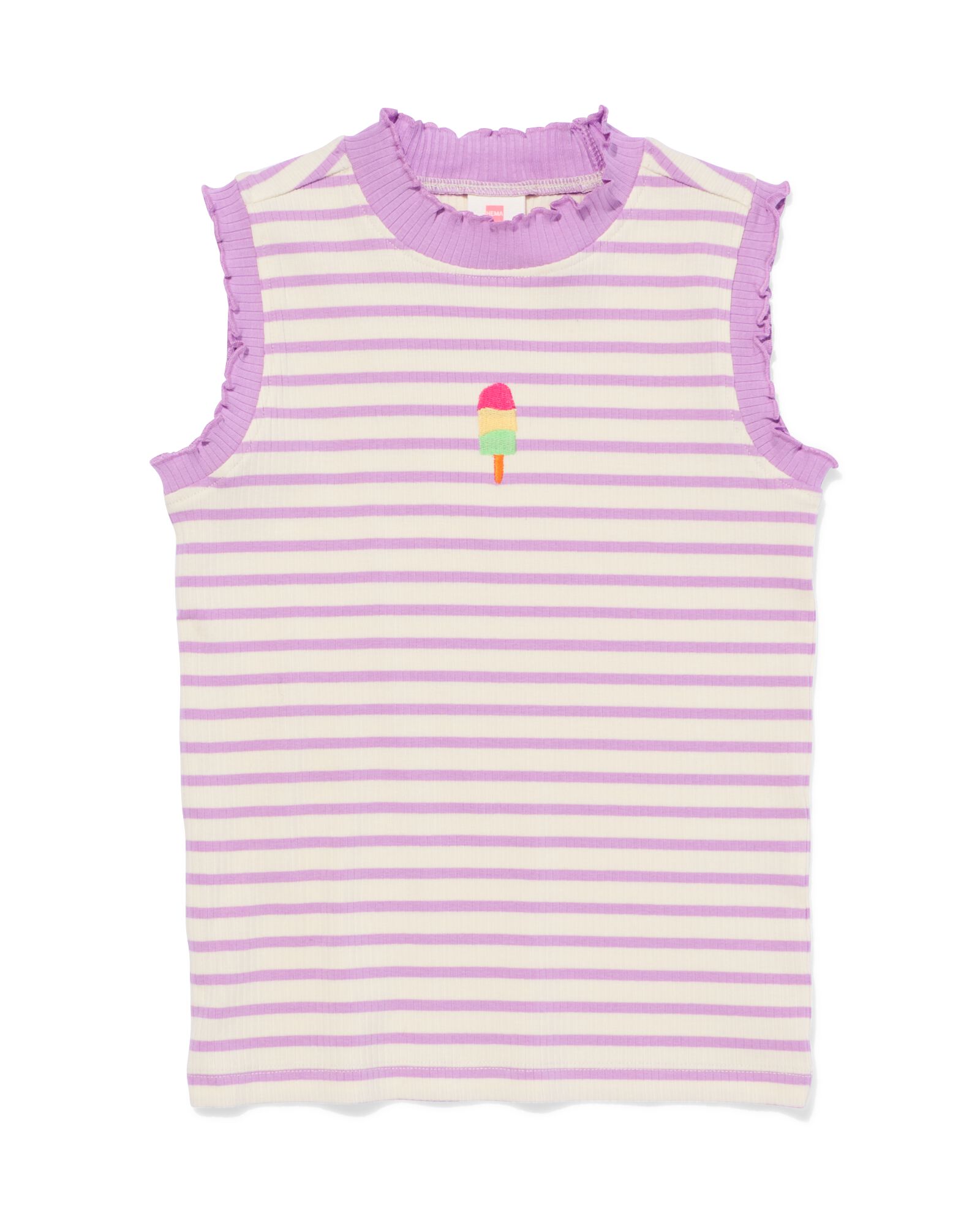 Kinderunterhemd Eist&uuml;ten lila - 30857741LILAC - HEMA