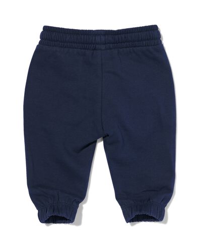 pantalon sweat bébé bleu foncé 86 - 33199745 - HEMA
