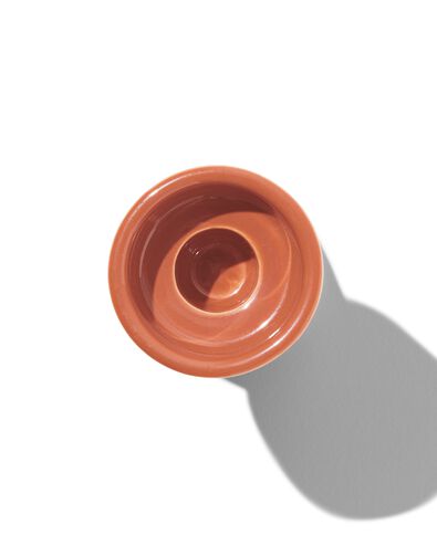 Kerzenhalter, Keramik, Ø 5 x 10 cm, braun - 13323024 - HEMA