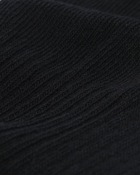 5 paires de socquettes femme sport allround avec tissu éponge noir 35/38 - 4430011 - HEMA