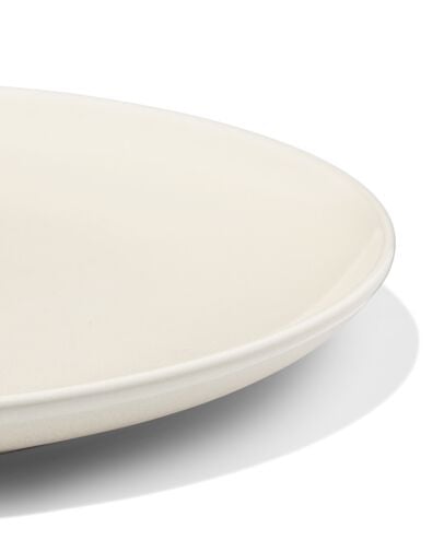 ontbijtbord &Oslash;21cm Puur aardewerk gebroken wit - 9650132 - HEMA