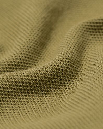 herenpolo Denton regular fit piqu&eacute; middengroen middengroen - 2140880MIDGREEN - HEMA