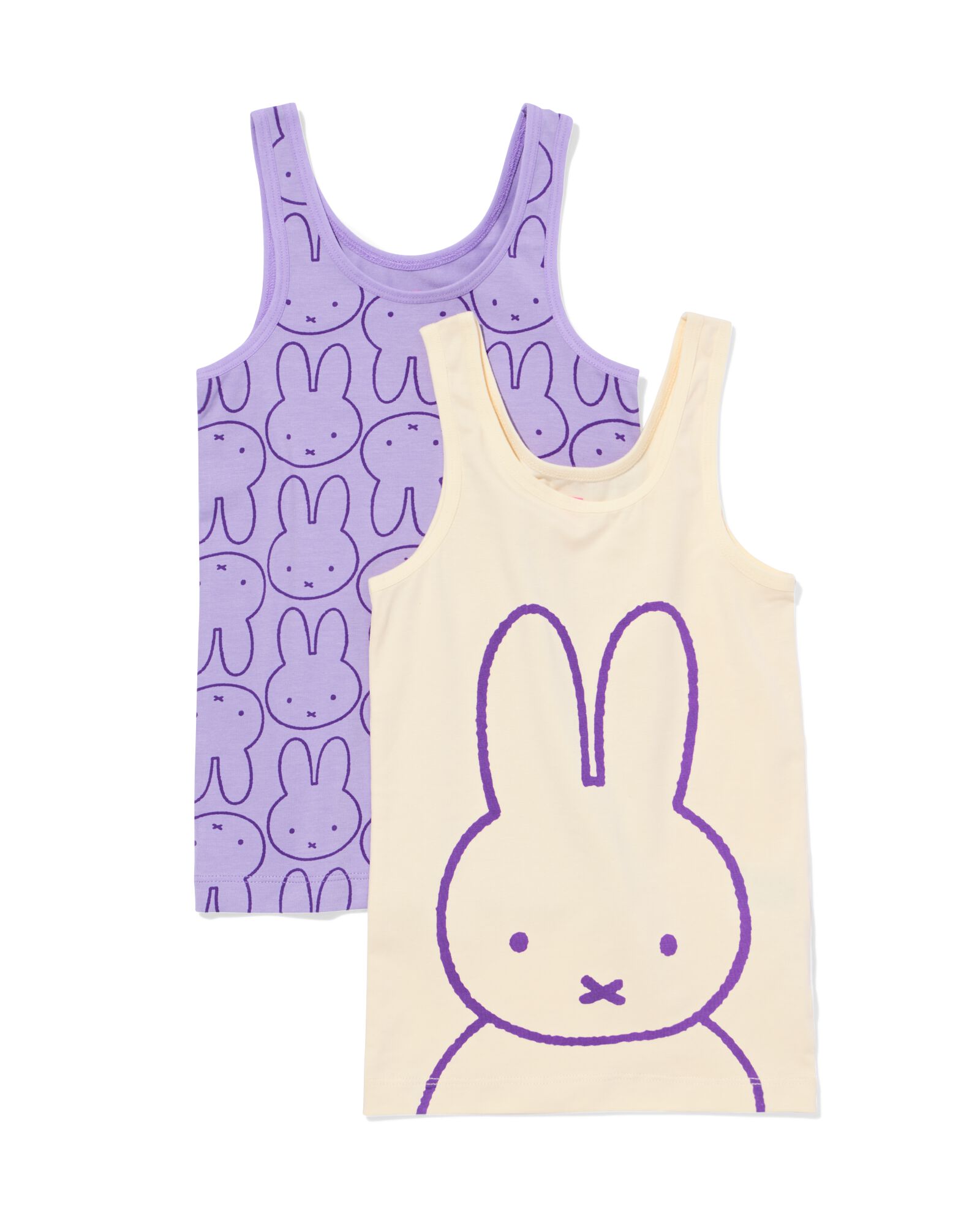 d&eacute;bardeurs Miffy enfant - lot de 2  violet 110/116 - 19300043 - HEMA