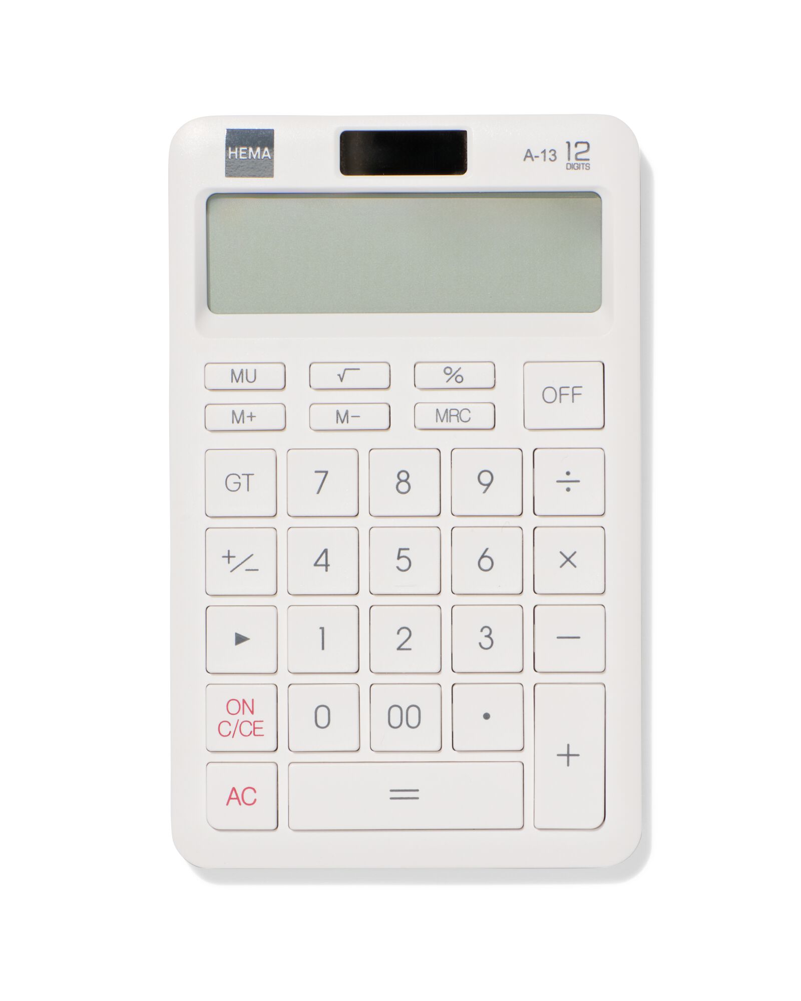 calculatrice de bureau blanche  - 14830203 - HEMA