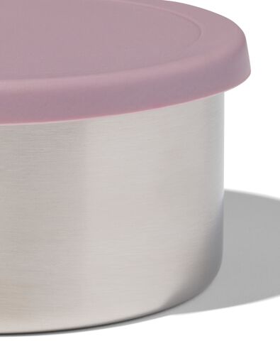 bo&icirc;tes &agrave; collation en acier inoxydable rose - 2 pi&egrave;ces - 80650204 - HEMA
