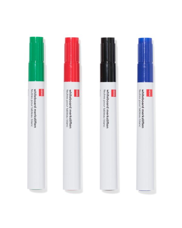 4-pak whiteboardmarkers - 14465150 - HEMA