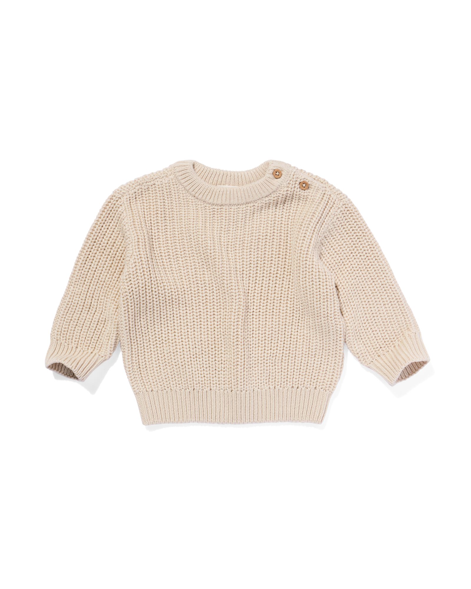 Babypullover beige - 33123470BEIGE - HEMA