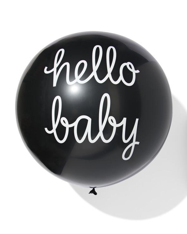 Enth&uuml;llungsballon &Oslash; 90 cm, rosa - 14260084 - HEMA